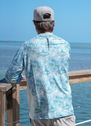 Tarpon Camo Long Sleeve Performance Shirt