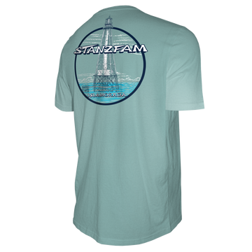 Men's Short Sleeve Tee - STANZFAM Alligator Reef Lighthouse