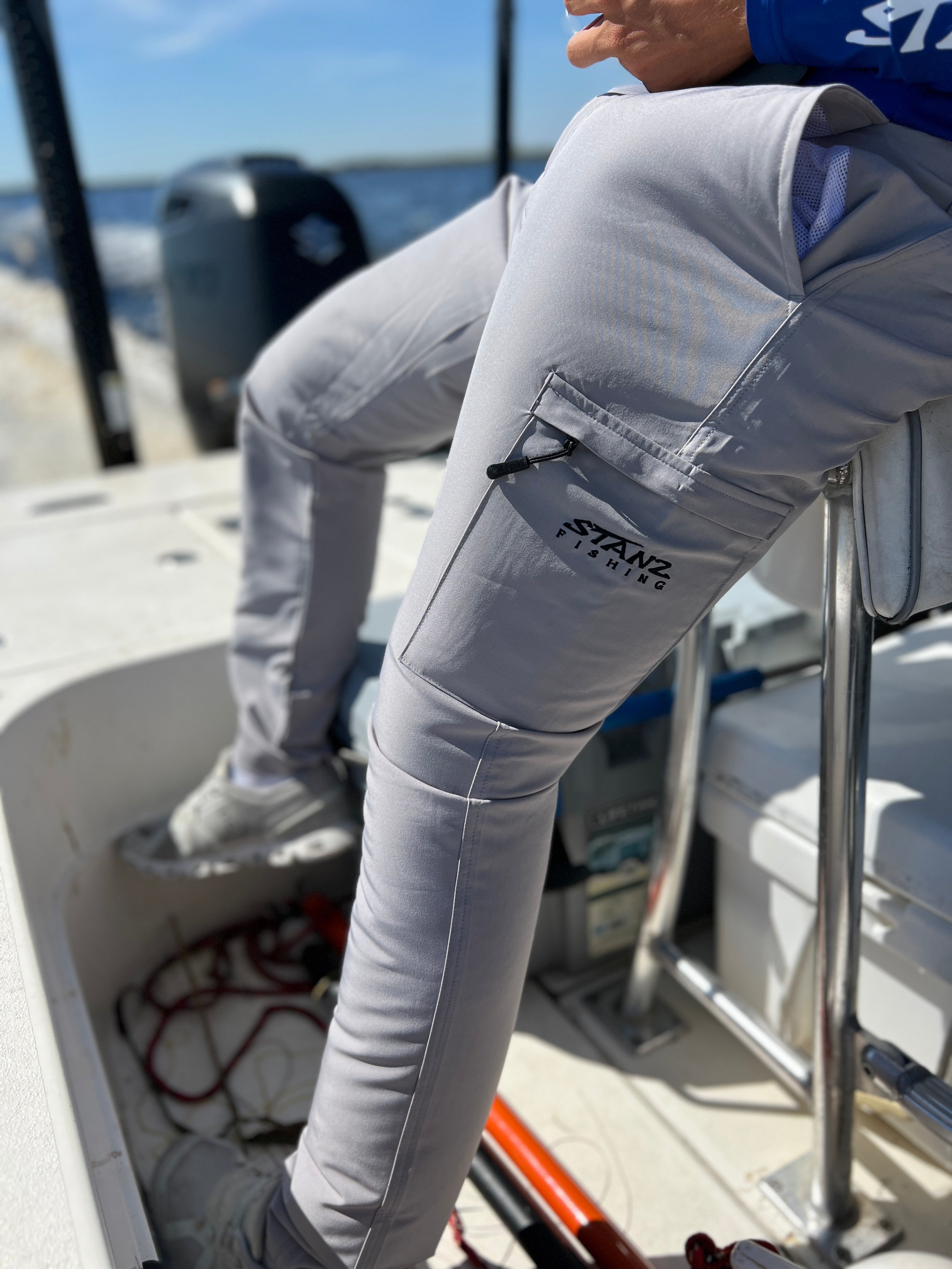 Stanz Fishing Ultralight Fishing Pants Grey / Medium