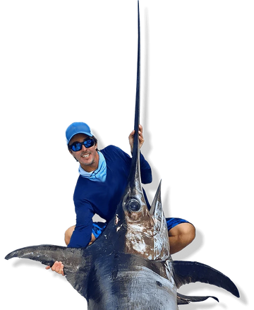Live - Avail Performance Fishing Shirts in action, catching giant  Swordfish.