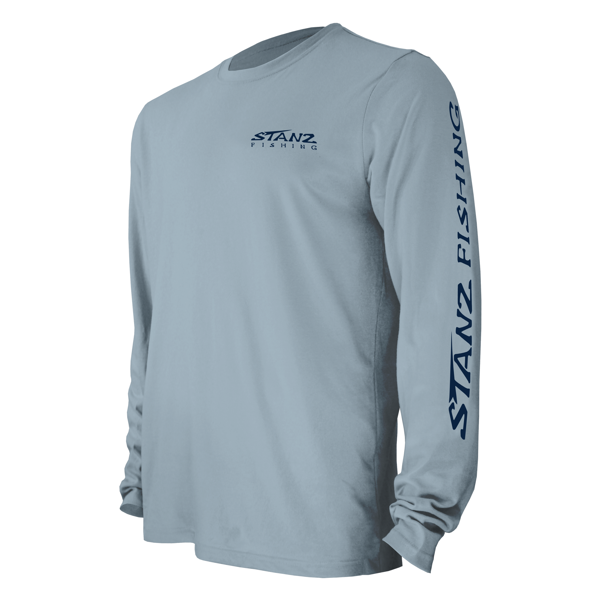 Men's Long Sleeve Tee - Stanz Iconic Small / Grey