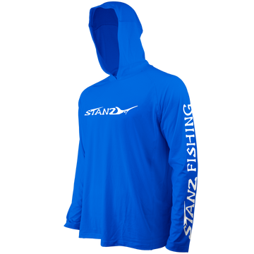 STANZ Sword Logo - Performance Long Sleeve Hooded Raglan